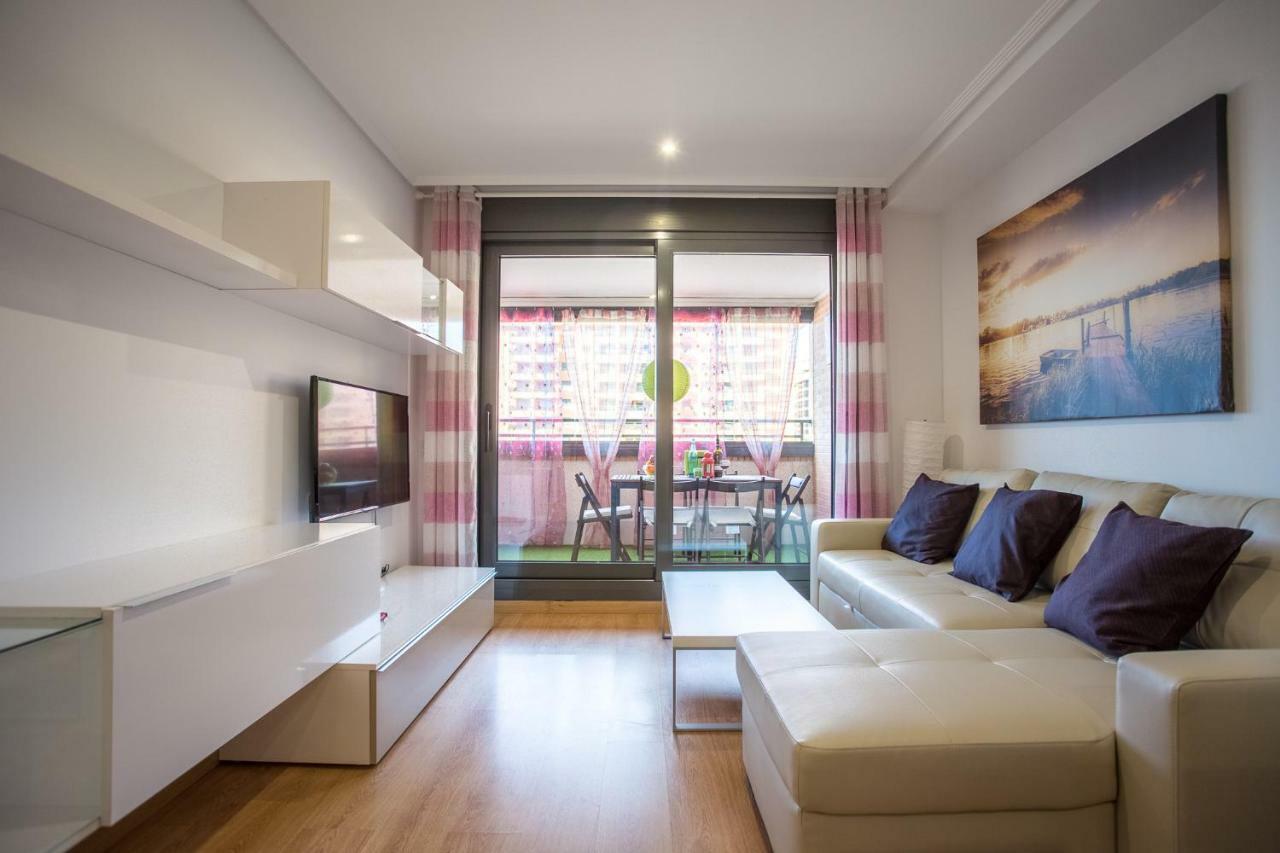 Apartment On The Beach,Pool,Wifi,Garage,Valencia Exteriör bild