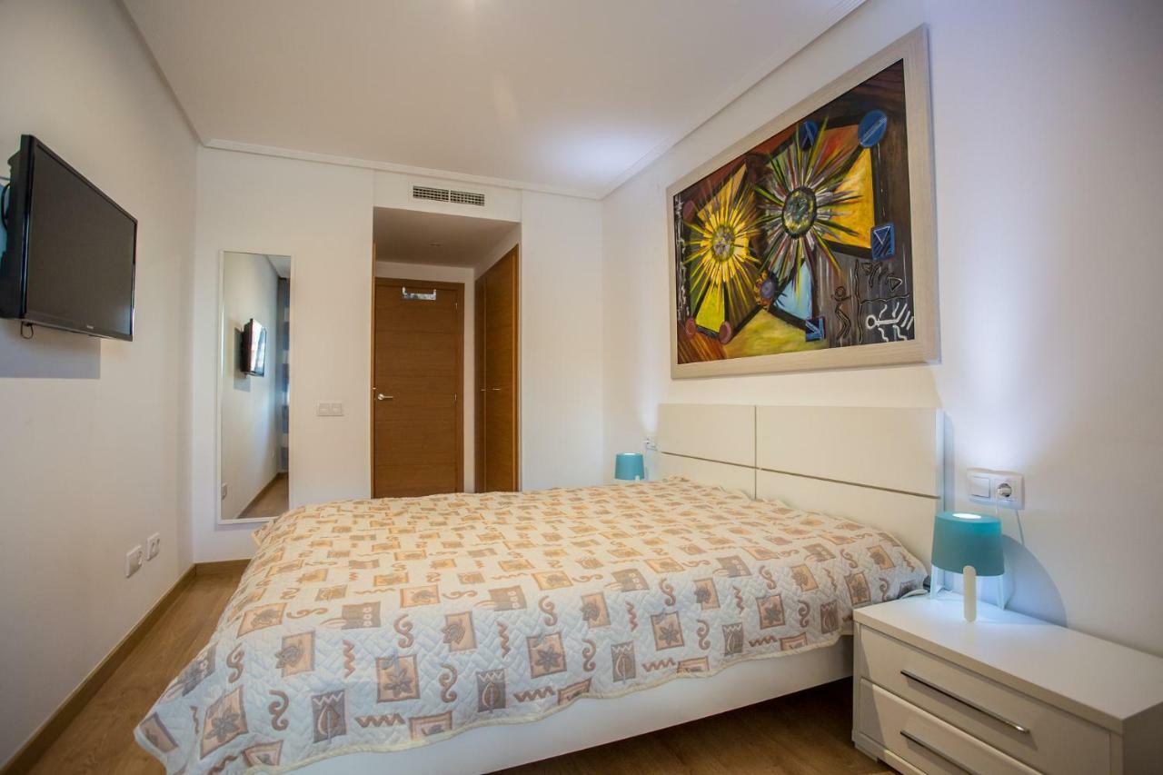 Apartment On The Beach,Pool,Wifi,Garage,Valencia Exteriör bild