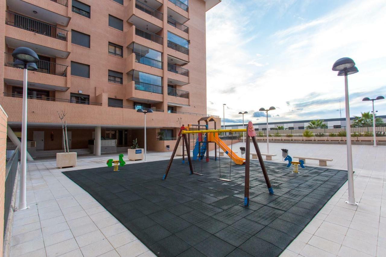 Apartment On The Beach,Pool,Wifi,Garage,Valencia Exteriör bild